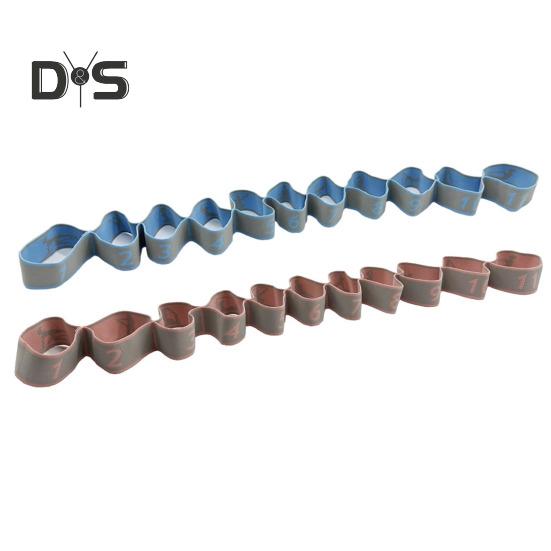 Yoga Stretching Strap with 11 Loop Physical Therapy Pilates Ballet Dance Body Leg Stretcher Elastic Band Home Gym Workout Resistance Band