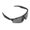 Smart Sports Glasses Stylish Wind Proof   Cycling Glasses with Grey Lenses for Music Calls