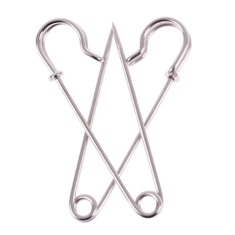 12 Stücke Große Heavy Duty Edelstahl Big Jumbo Sicherheitsnadel Decke Crafting