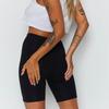 Damen-Shorts, dünn, Fitness, lässig, hohe Taille, modisch, Sommer, schmal, Sport-Shorts