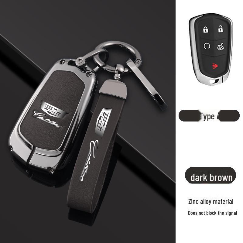 Premium Key Cover for Cadillac XT5, CT5, XTS, CT6, SRX, XT6, XT4, ATSL Models