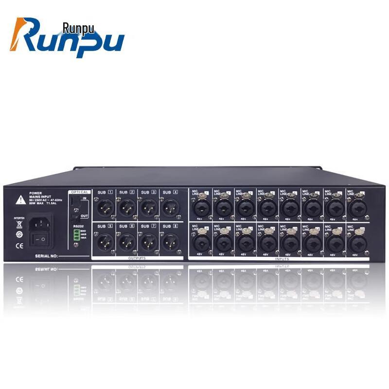 Runpu RP-GTY16-ES 16-Channel Rack-Mount Digital Mixer (CN version)