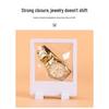 Jewelry Display Box with 3D Elastic Film - Transparent Suspension Gift Packaging