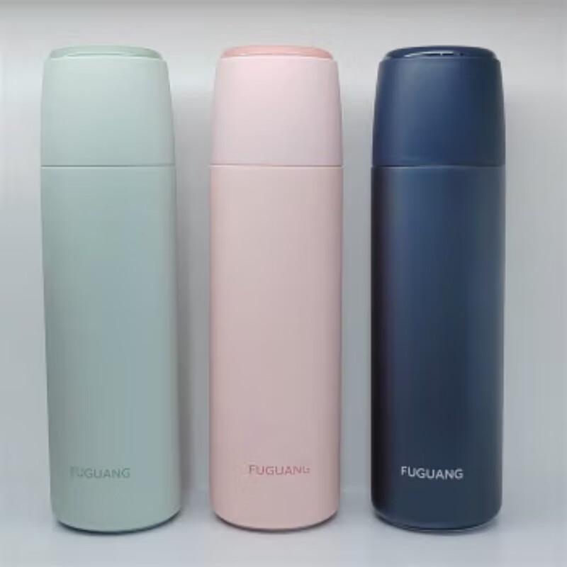 FUGUANG Qiyue Double-Drink Vacuum Insulated Thermos Cup