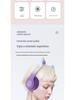 Sky Blue Cat Ear Bluetooth Headphones with Breathing Light