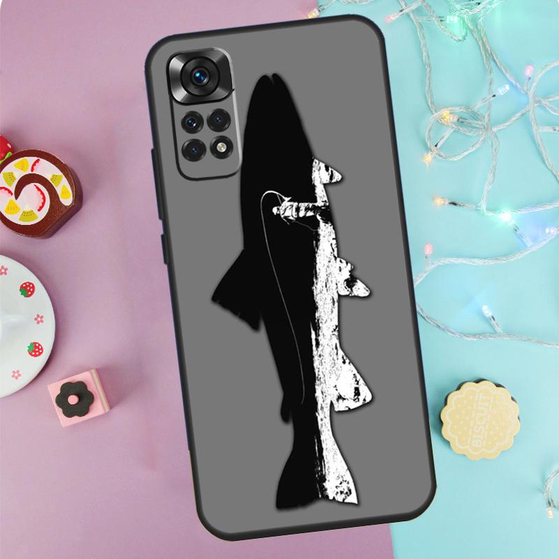 Trout Fish Fishing Case For Xiaomi Redmi Note 14 13 9 10 11 12 Pro 9S 10S 11S 12S Redmi 13C 10C 12C 14C Cover