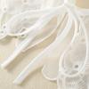 Bow Lace Shawl Women'S Versatile Eugen Yarn Embroidered False Collar Spring And Autumn External Decorative Collar Skirt Shawl