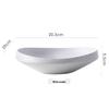 abay Japanese Style Ceramic Irregular Dinner Plate