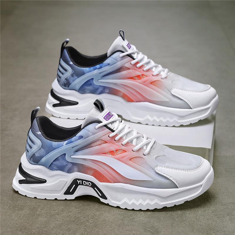 Sports new summer mesh student mesh shoes casual dad heightening white shoes spring