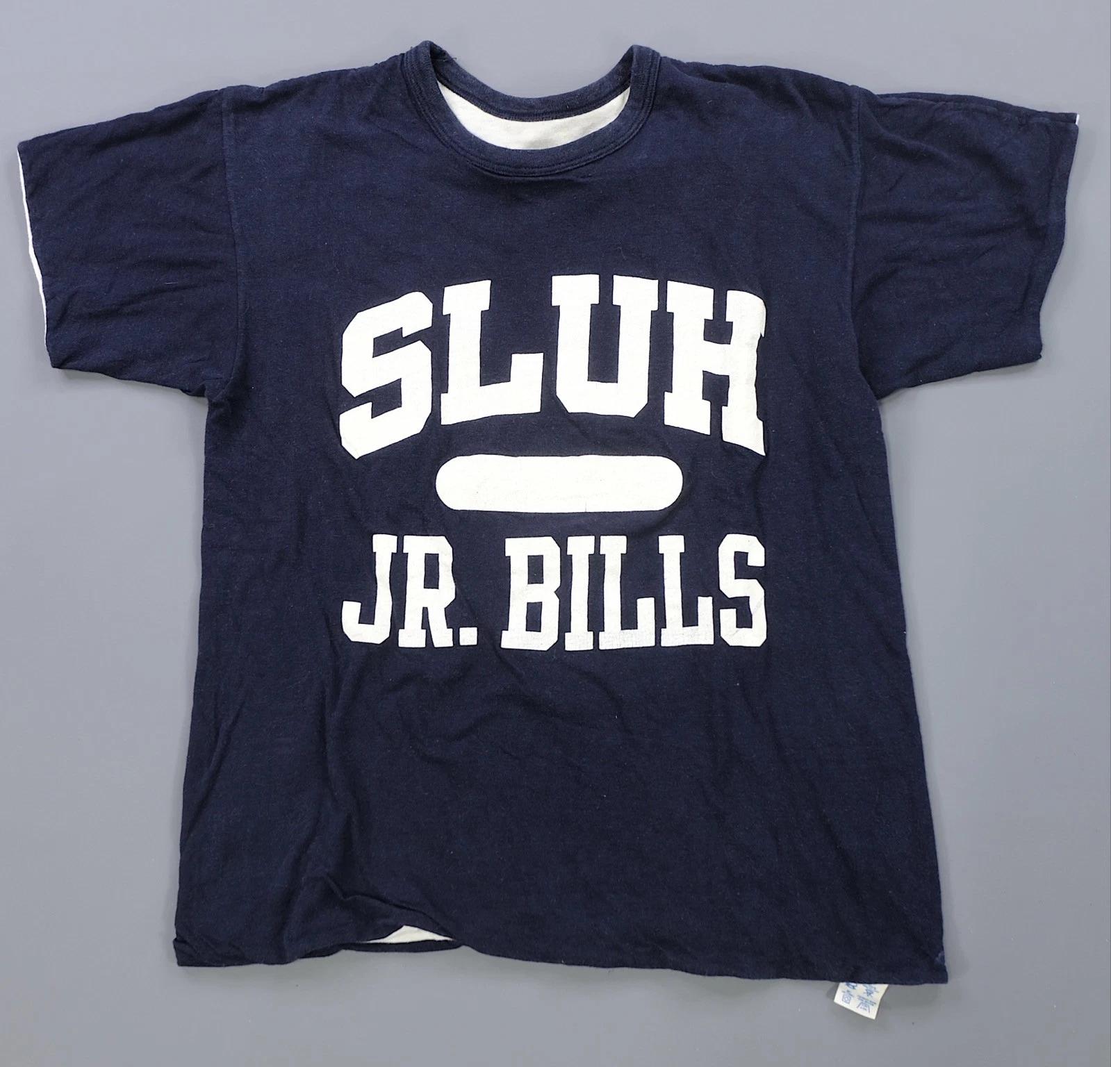 Rare VTG CHAMPION SLUH High School Jr. Bills St. Louis Reversible T Shirt 90s M 2XL