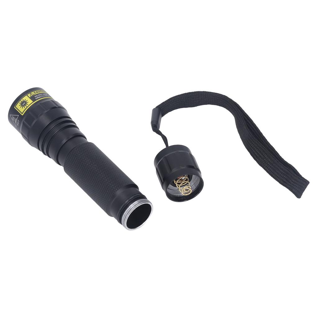 UV Flashlight Curing Light Blacklight 365nm 5W Portable Inspection Tool for Coin Stamp