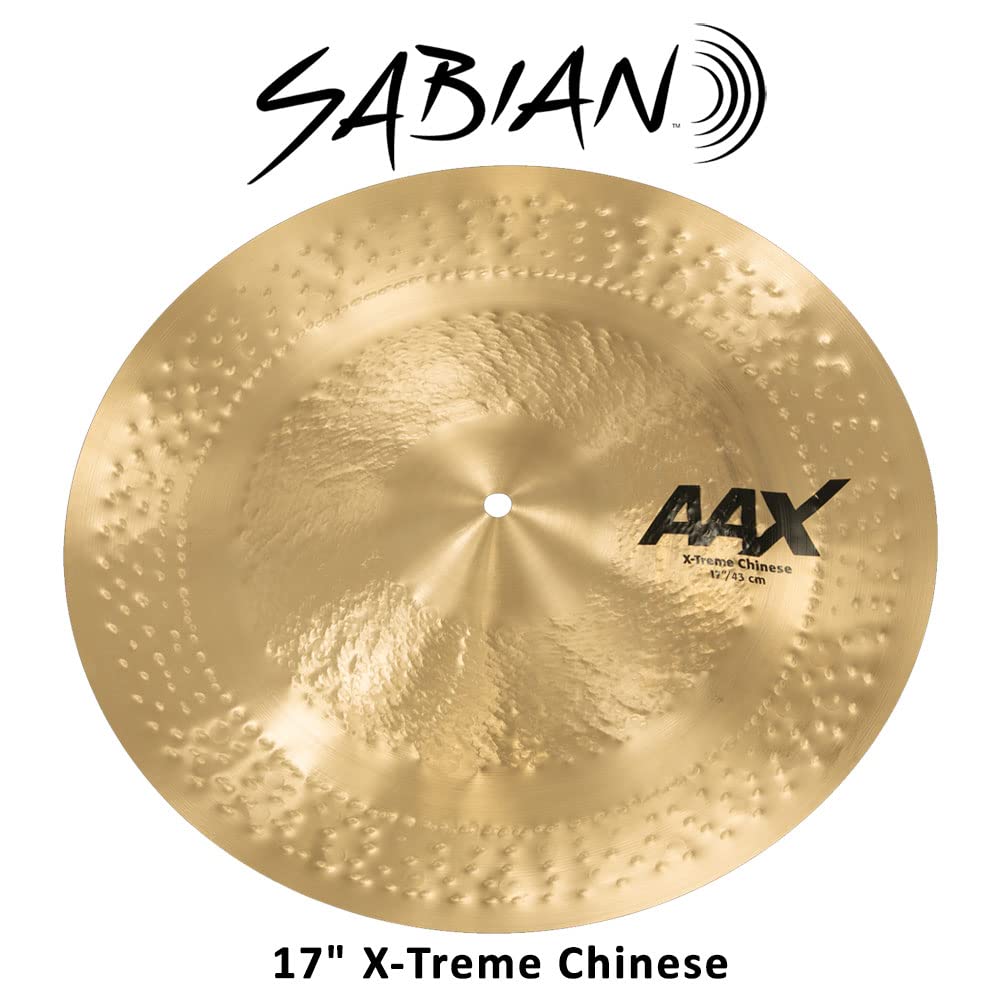 SABIAN AAX CHINESE Chinese Thin Weight Brilliant Finish X-TREME 17" AAX-17XTC-B