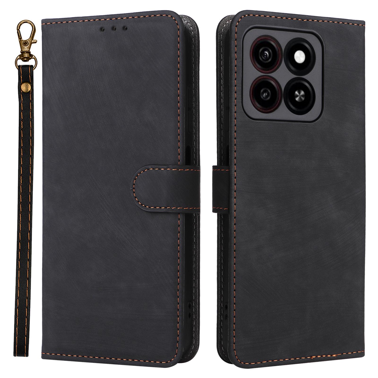 

Для ZTE Blade A35/Blade A55 Чехол-кошелек с блокировкой RFID Обложка из ПУ кожи Подставка для просмотра A