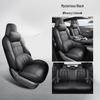 Universal Full Leather Car Seat Cushion for Special Five-Seat Models - New Four-Season Design