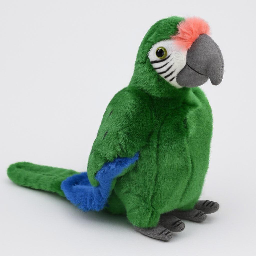 Lifelike Plush Parrot, Super Soft Soothing Toy, Children'S Gift, Birthday Party Decoration, Pet Interactive Toy, Home Decoration