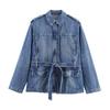 Araltay New Arrival Fashion Style Women's Clothing Long Denim Jacket Coat Denim 5252271 4725231
