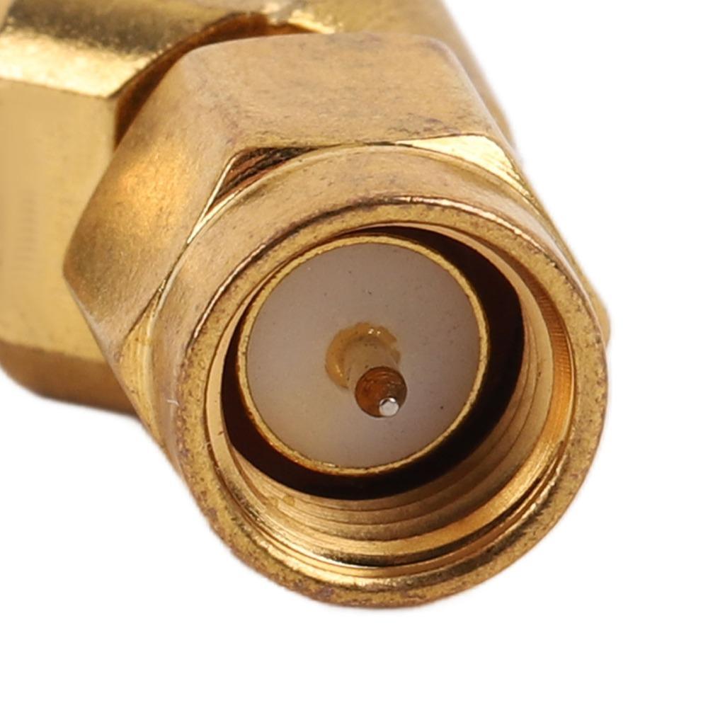 45 Degree Angle SMA Connector Gold Stable Connection Male to Female Connector Antenna Adapter Connector Coaxial Cables