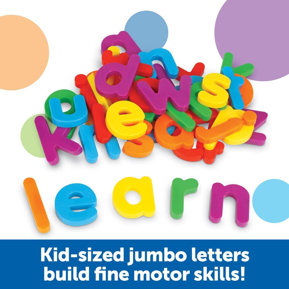 Learning Resources Jumbo Magnetiske Småbokstaver LER 0451,