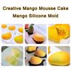 1Pc 3D Mango Shape Silicone Cake Mold Fruit Mousse Mould Chocolate Fondant Dessert Baking Molds Cake Decoration for Home Kitchen