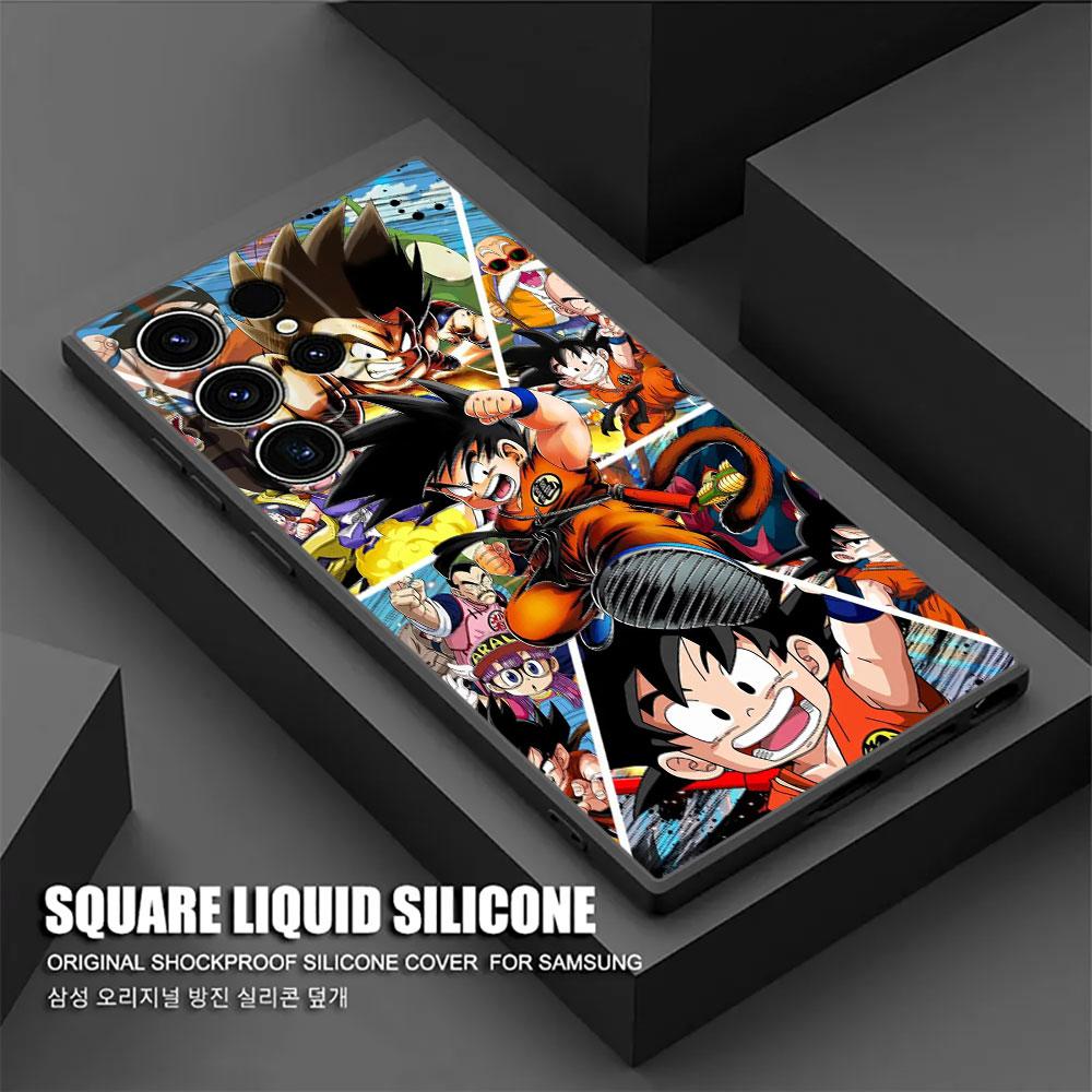 Dragons Ball Son Goku Phone Case For Samsung Galaxy S25 S24 S23 S20 S21 FE S26 S22 Ultra 5G S26 Plus S25FE Soft Silicone Cover