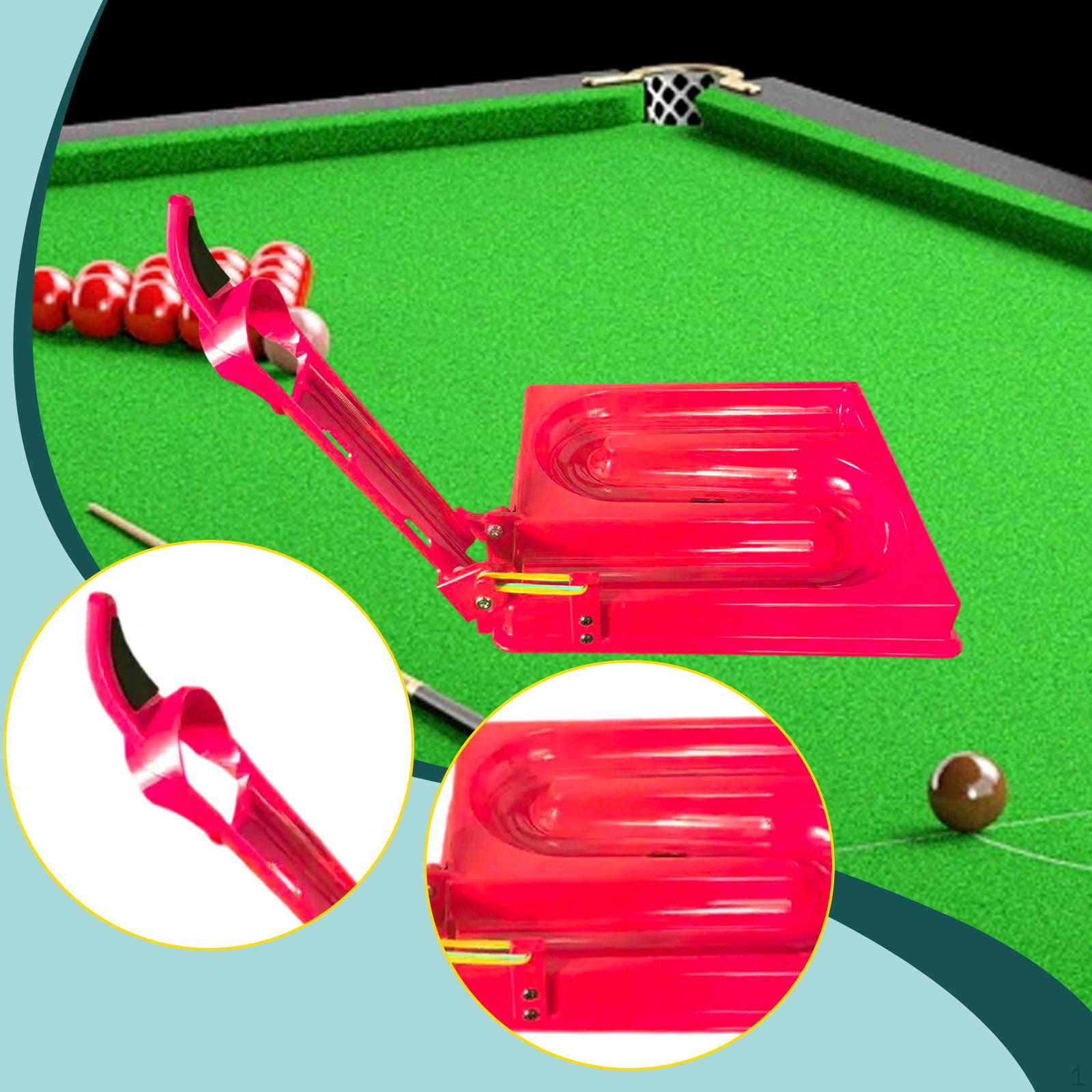 

Billiard with Portable And Ball Launcher, Ideal for Enthusiasts. красный