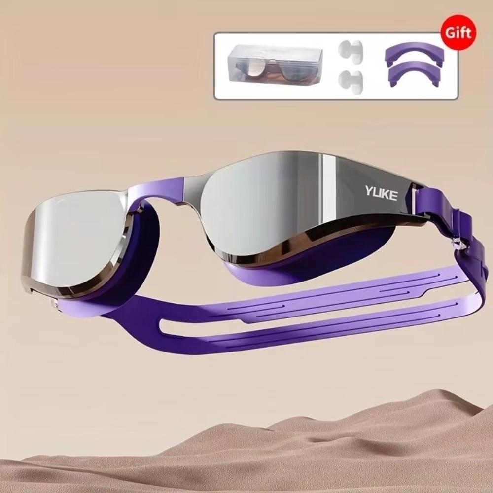 Soft Silicone Swimming Goggles Anti Fog Waterproof Goggles Unisex Swim Goggles  Water Sports