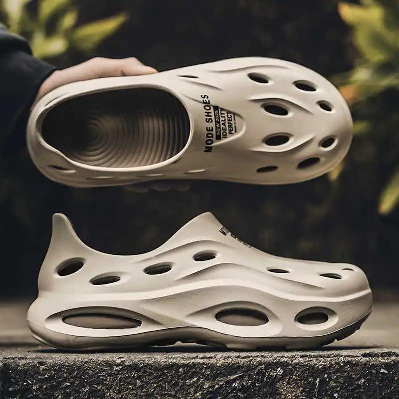 Slip-resistant Super Lightweight Mens Sports Slippers Shower Clapper Shoes Shower Sandal Sneakers Trending Snekers Luxe