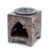 Soapstone Oil and Wax Melt Burner Elephant 10x7.5cm