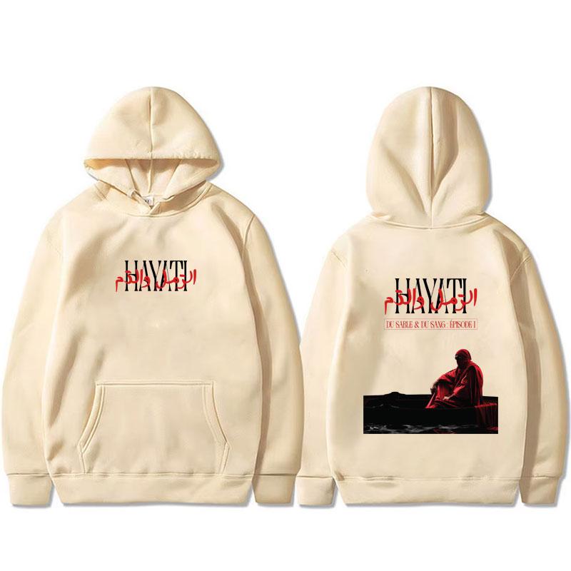Rapper Niro Hayati Album Graphic Hoodie Men Women Hip Hop Fashion Pop Music Sweatshirt Man Vintage Hoodies