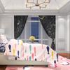 Selling 100,000 - Ecliptic Constellation Environmental Protection Polyester Printed Curtain Limited Time Special + Gift Combinat