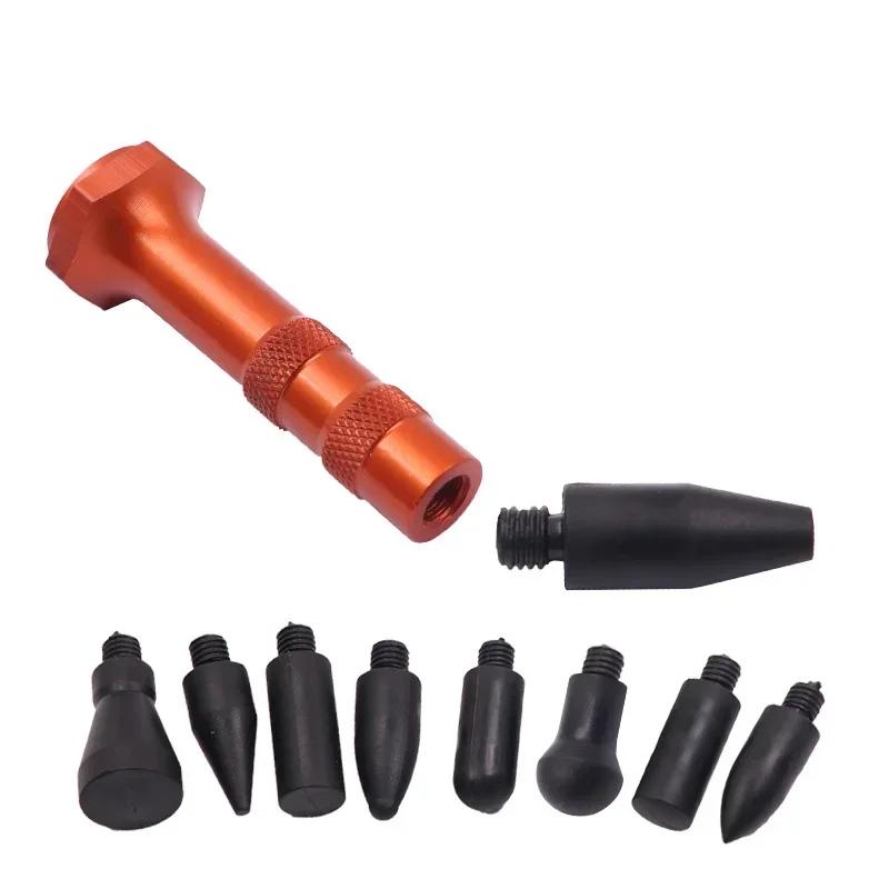 Body Paintless Dent Repair Knockout Pen for Car Dent Removal Paintless Repair Tool Hand Tool for Dent Removal Hail 1Set