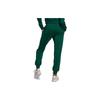 Adidas Letter Logo Printed Striped Sports Pants Women Bottoms Dark-Green IC5240