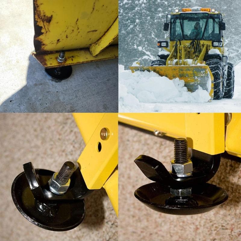 2873423 2877245 ATV UTV Plow Replacement Parts Skid Shoes with Mounting Hardware for Blade Protections