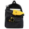 Vans III Large Capacity Dark Pattern Checkerboard Polyester Backpack Unisex Backpack Black VN0A3I6RBA5