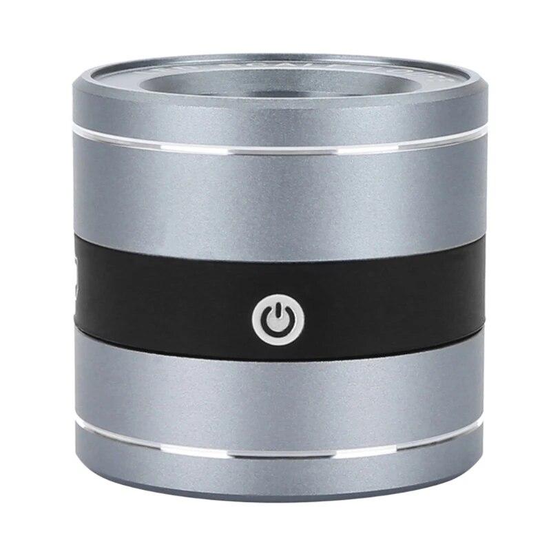 10x helmetallförstoringsglas usb laddningslins Luppförstoringsglas med skala miniförstoringsglas Handhållen myntstämplar Smyckeslupp