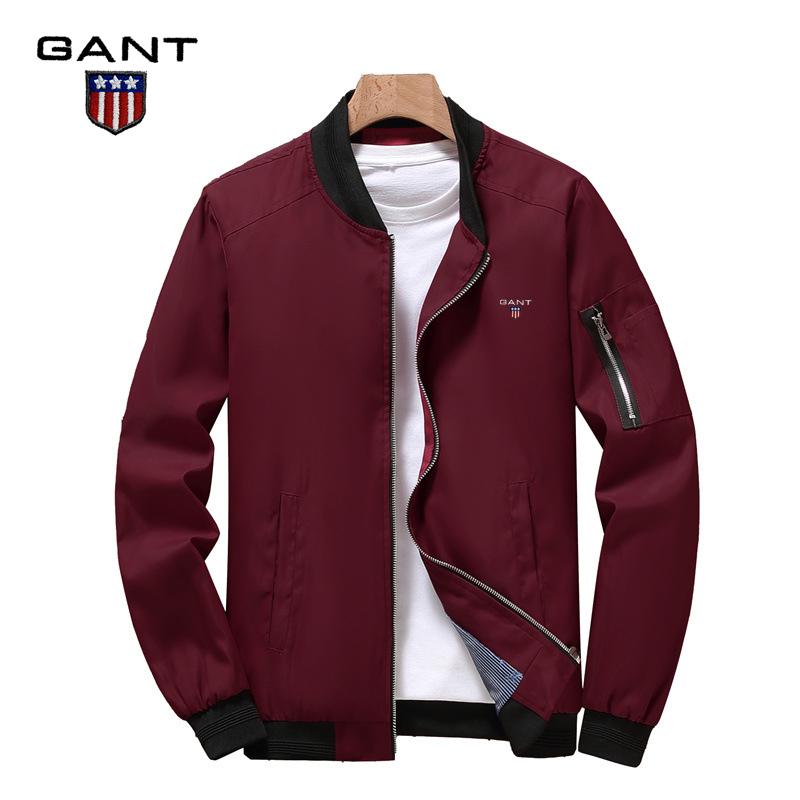 Gant New Embroidered Spring and Autumn Men's Casual Jacket Men's Coat
