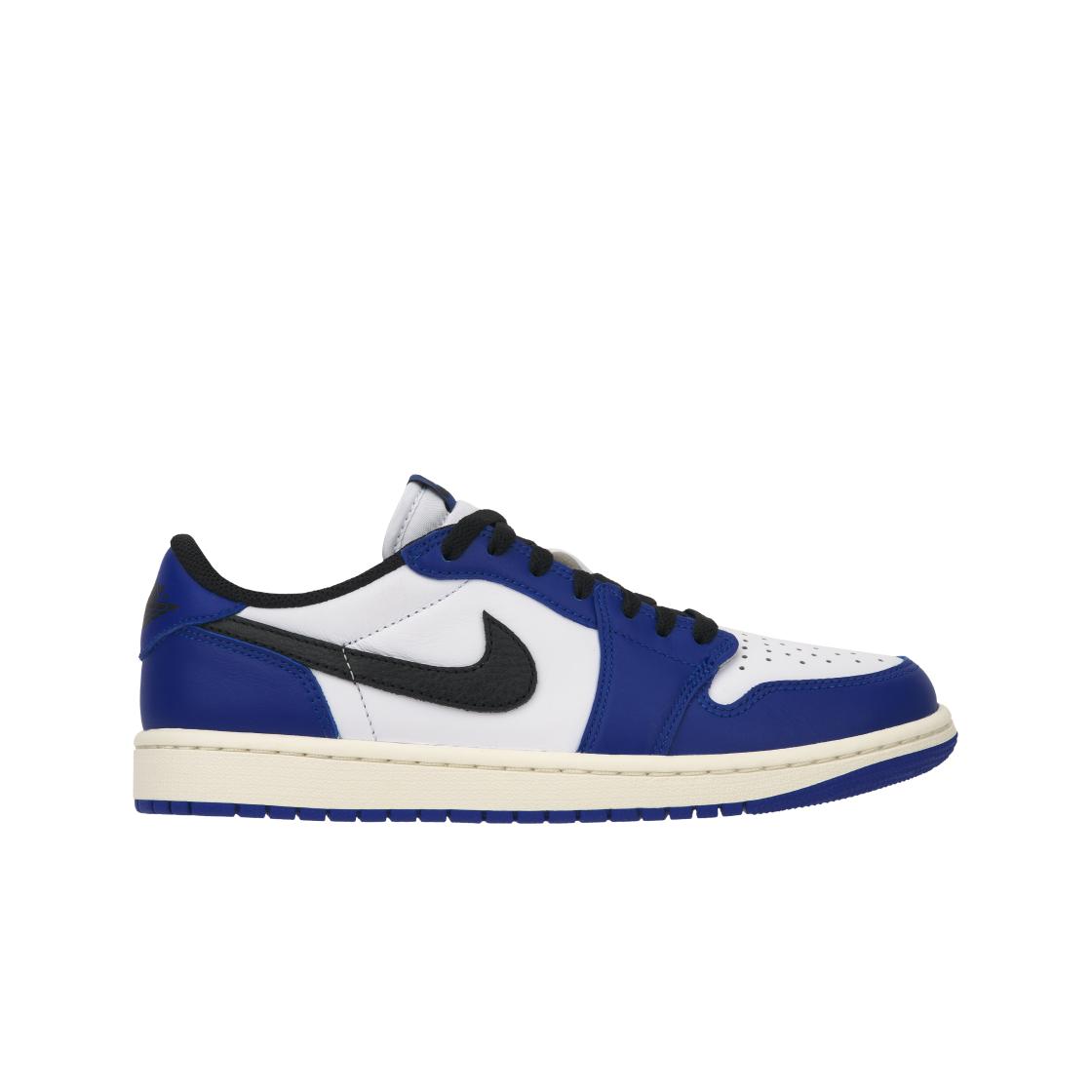 Air Jordan 1 Retro Low OG Game Royal мужские кроссовки Синие Белые Черные CZ0790-140 44