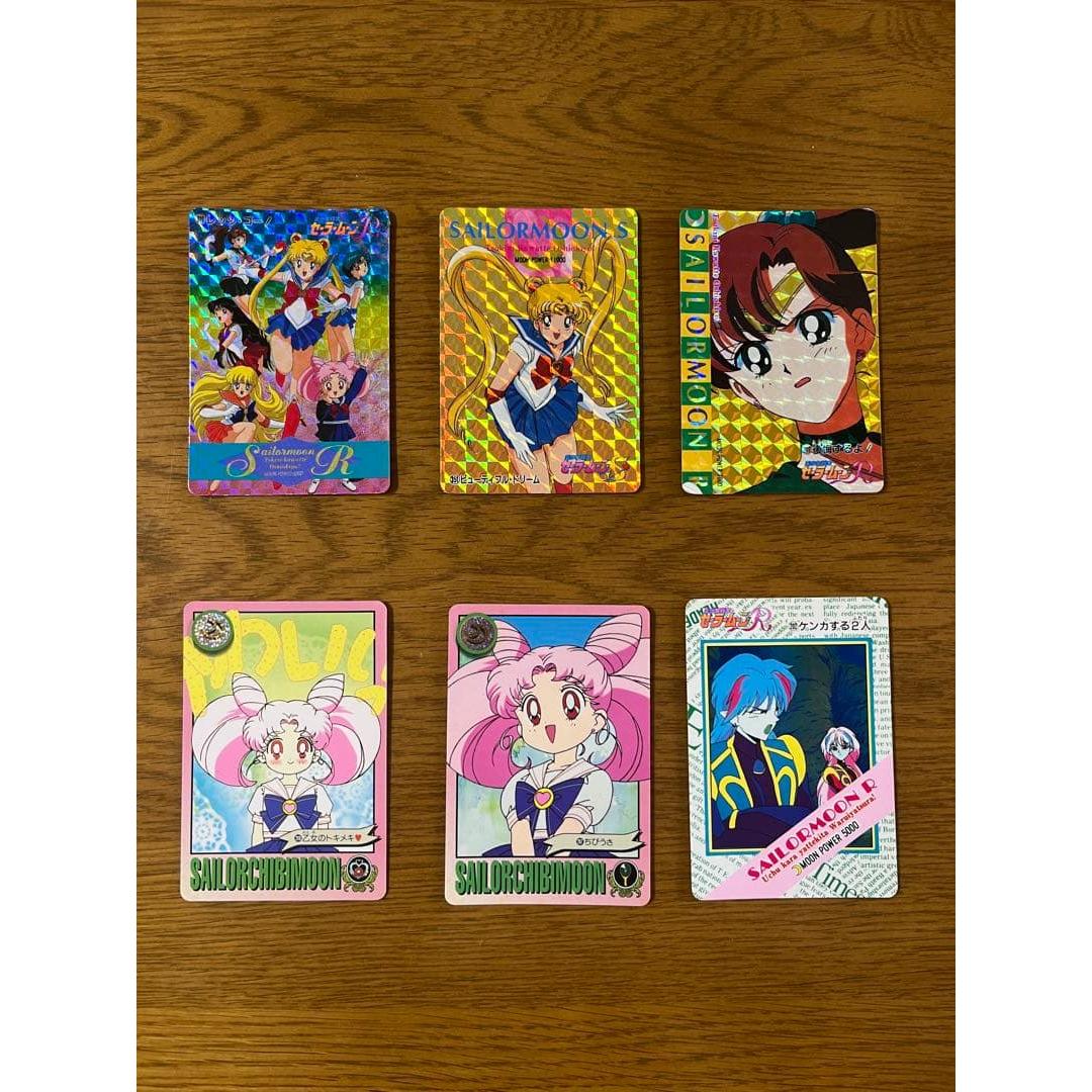 sailor moon trading card set
