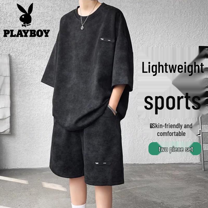 PLAYBOY Men s Tie-Dye Sportswear Set L