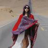 Outdoor Leisure Comfortable Breathable Scarf Big Cape Travel Ethnic Style Fashion Retro Cape Travel Photo Shawl