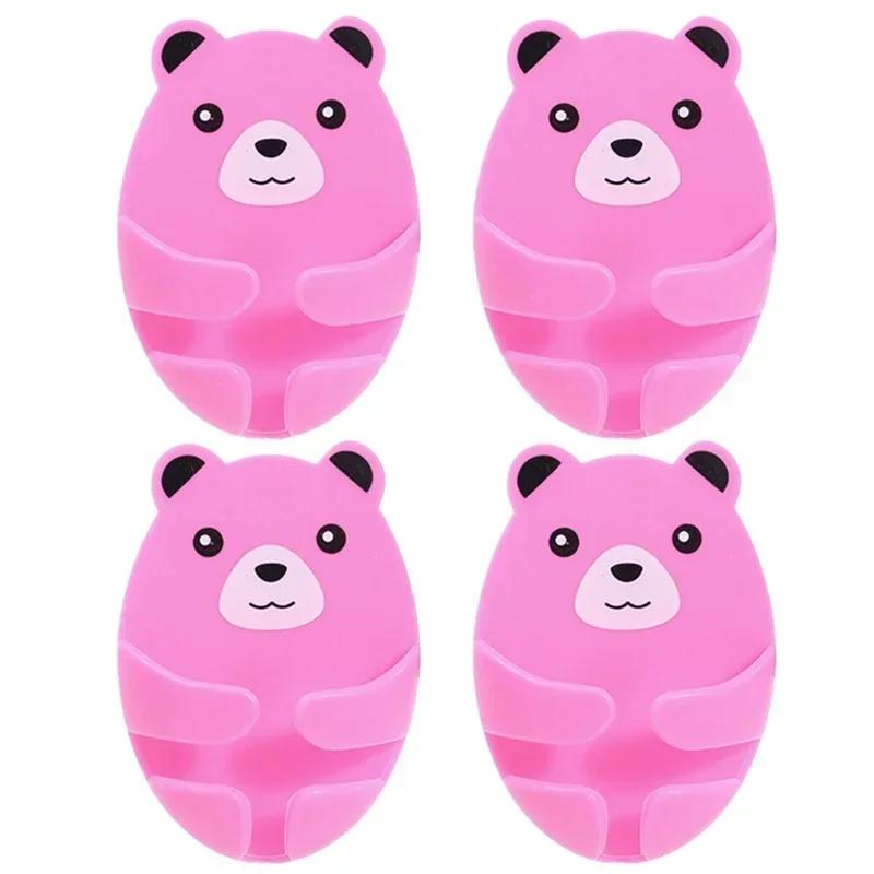 4/1Pcs Couples Keychains With Wall Support Thread Winder Shelves Organizers Storage Hook Original Metal Airsoft Gun No Punching