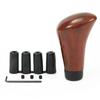 Gear Shift Knob Car Gear Head Height 9.7 Cm Plastic&Metal Walnut Wood Grain