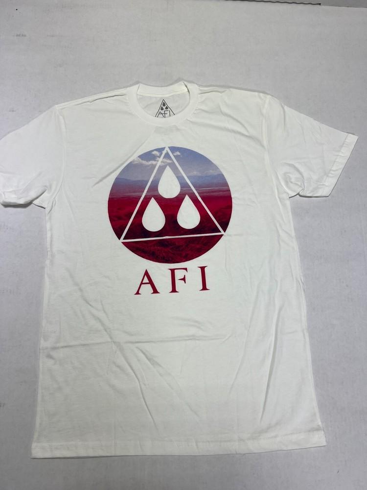 AFI  Triangle Circle Tee  TSHIRT OFFICIAL UNISEX SIZE AFI BAND NEW Unisex T-Shirt L