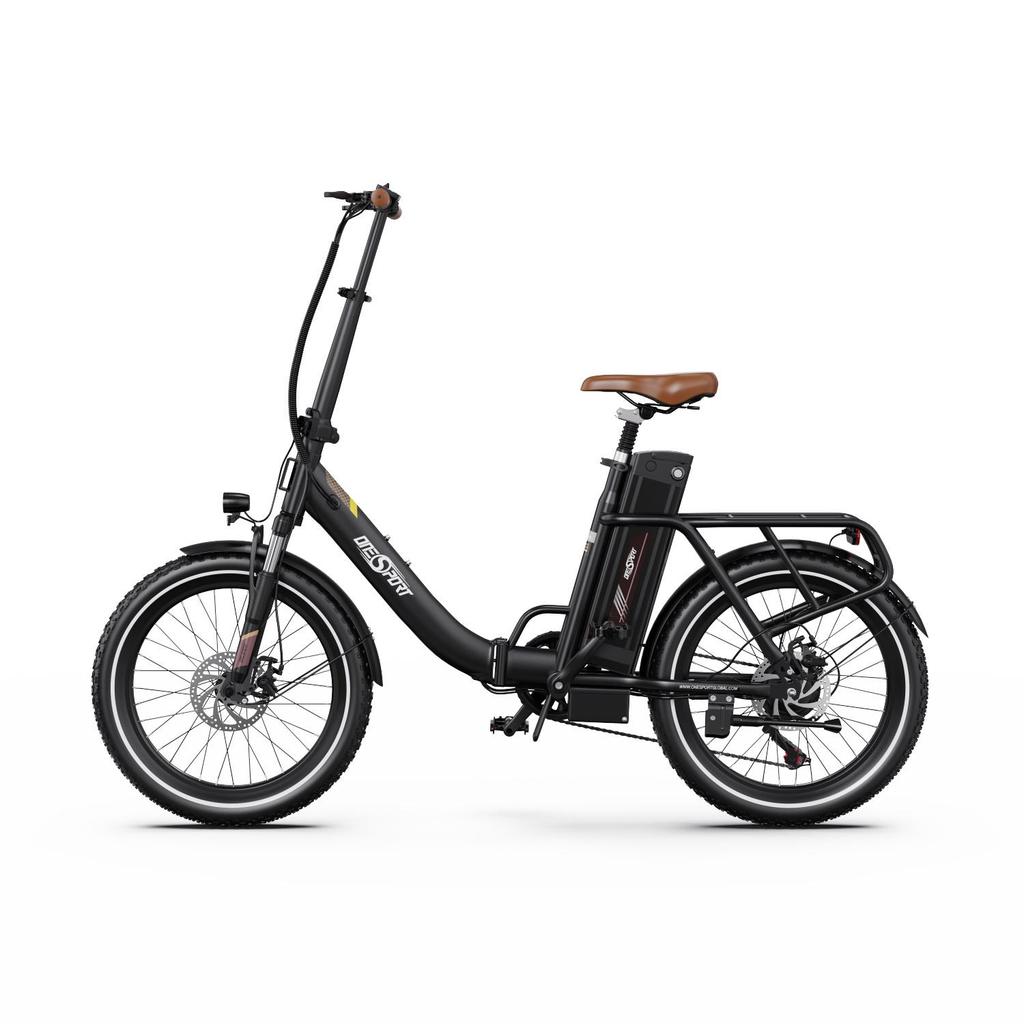 20" ONESPORT OT16-2 Foldable Electric Bike for Adults 250W, 48V17Ah, Top Speed 25km/h, LCD Display, Shimano 7-Speed, IPX5 Waterproof City Pedelec