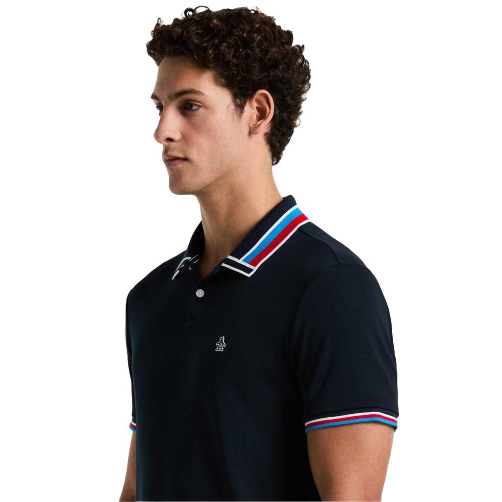 Original Penguin Mens Interlock Polo Shirt