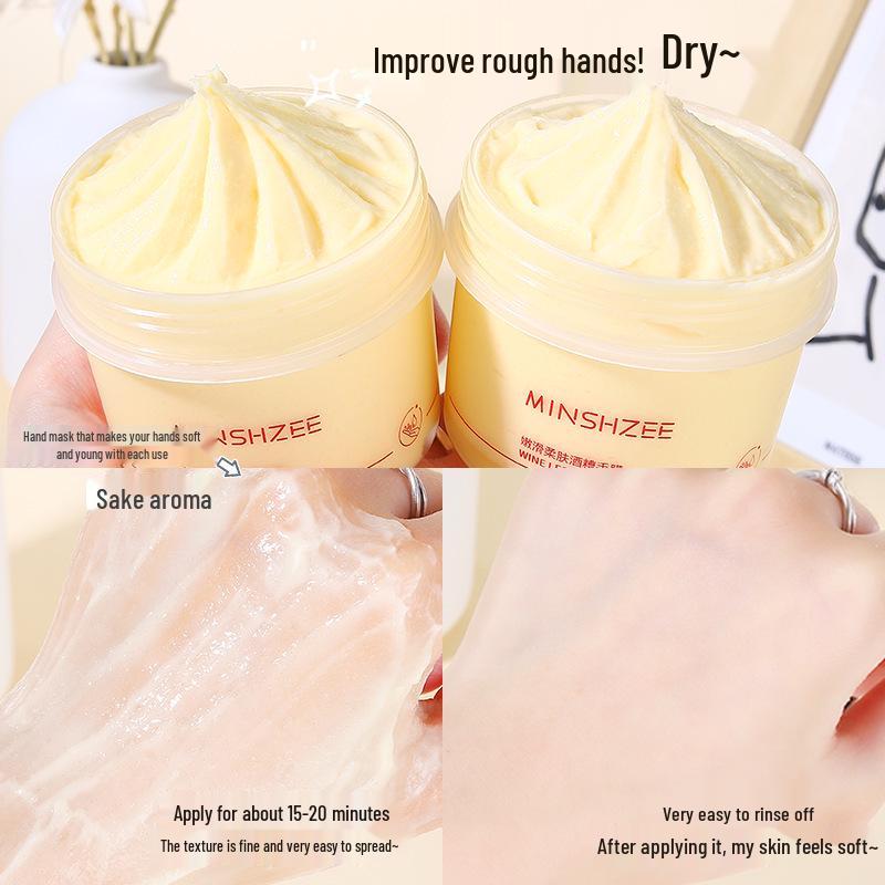 Mingxi Zhi Lees Hand Mask & Cream: Moisturizing, Exfoliating Care for Rough Hands