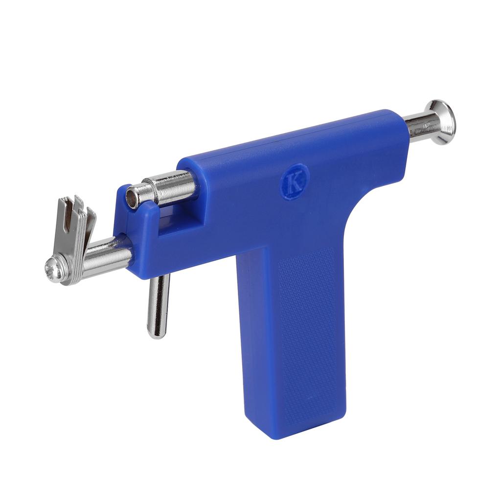 Kroppspiercingverktøysett i rustfritt stål Profesjonell øre-, nese-, navlepiercingmaskin med øredobber