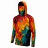 Men Fishing Hooded Shirts Long Sleeve Breathable Jersey Sun Protection Angling Clothing Camisa De Pesca Outdoor Fish SweatShirts