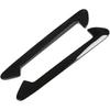 1 Pair Car Side Air Fender Vent Cover Trim Protection Compatible for BMW X3 G01 X4 G02 2018 2019 2020 2021 20222 2023 Glossy Black