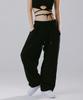 Kagamiel Crease Wide String Sweat Pants Black